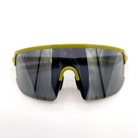 Giant EON Radbrille olivgrün-graues Gestell mit Wechselgläsern, Etui und Reinigungstuch