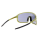 Giant EON cycling glasses, olive green-grey frame with interchangeable lenses, case and cleaning cloth
