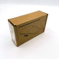 Lenovo ThinkPad Bluetooth Silent Mouse, 2400 DPI, leise optische 3-Tasten-Funkmaus, 10 m Reichweite, 1x AA-Batterie