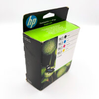 HP 963 Original 4-pack of black, cyan, magenta, and...