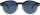 Davidoff DAPS123-05 Herren-Sonnenbrille, 51mm Glasbreite, 22mm Stegbreite, 145mm Bügellänge, dunkelblaue Gläser, schwarzer Rahmen