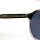 Davidoff DAPS123-05 Herren-Sonnenbrille, 51mm Glasbreite, 22mm Stegbreite, 145mm Bügellänge, dunkelblaue Gläser, schwarzer Rahmen