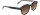 Davidoff DAPS123-01 Unisex Sunglasses, 51mm lens, 22mm bridge, 145mm temples, polarized, brown tinted, round brown transparent frame