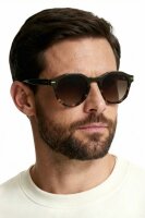 Davidoff DAPS123-04 Mens Sunglasses, 51mm lens width, 22mm bridge, 145mm temples, polarized, brown tinted gradient lenses