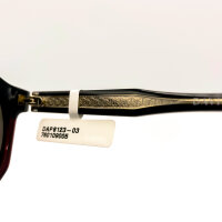 Davidoff DAPS123-03 Mens Sunglasses, Titanium, 51mm lens width, 22mm bridge width, 145mm temple length, tinted lenses, black-brown