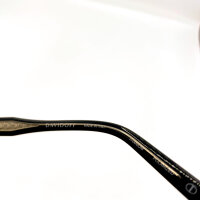 Davidoff DAPS123-03 Mens Sunglasses, Titanium, 51mm lens width, 22mm bridge width, 145mm temple length, tinted lenses, black-brown