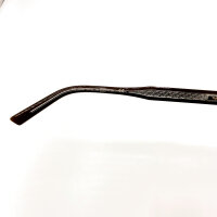 Davidoff DAP144-04 Mens Sunglasses, Titanium Frame, 53mm Lens Width, 18mm Bridge Width, 145mm Temple Length, Brown Tinted, Clip-on Lenses