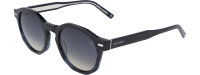 Davidoff DAPS13-02 Mens Sunglasses, 51mm lens, 22mm bridge, 45mm temples, polarized blue/grey gradient lenses, blue plastic frame