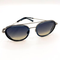 Davidoff DAPS118-03 Herren-Sonnenbrille, 54mm Glas, 20mm Steg, 145mm Bügel, polarisiert, Titan, blaue Verlaufsgläser