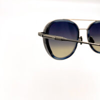 Davidoff DAPS118-03 Herren-Sonnenbrille, 54mm Glas, 20mm Steg, 145mm Bügel, polarisiert, Titan, blaue Verlaufsgläser