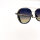 Davidoff DAPS118-03 Herren-Sonnenbrille, 54mm Glas, 20mm Steg, 145mm Bügel, polarisiert, Titan, blaue Verlaufsgläser