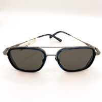 Davidoff DAPS119-03 Herren-Sonnenbrille, 54mm Glas, 18mm Steg, 145mm Bügel, polarisiert, Titanrahmen, graue Verlaufsgläser