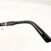Davidoff DAP144-03 Herren-Sonnenbrille, 53mm Glas, 18mm Steg, 145mm Bügel, Titanrahmen, Sonnenclip, Schwarz/Grau Transparent