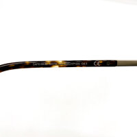 Davidoff DAPS109-03 Unisex Sonnenbrille, 55mm Glasbreite, 18mm Stegbreite, 145mm Bügellänge, geometrisches Vintage Schildpatt-Goldgrün