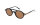 Davidoff DAPS128-01 Unisex Sonnenbrille, 49mm Glas, 23mm Steg, 145mm Bügel, polarisierte Titan, ovaler Doppelsteg, Schwarz-Gold-Braun