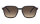 Davidoff DAPS109-02 Herren-Sonnenbrille, quadratisches schwarz-braunes Gestell, 55 mm Glasbreite, braun verlaufende Gläser
