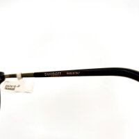 Davidoff DAPS110-03 Unisex Sunglasses, Square Tortoiseshell Gold Frame, Green Lenses, 56mm Lens Width