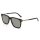 Davidoff DAPS110-03 Unisex Sunglasses, Square Tortoiseshell Gold Frame, Green Lenses, 56mm Lens Width