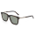 Davidoff DAPS110-03 Unisex Sunglasses, Square Tortoiseshell Gold Frame, Green Lenses, 56mm Lens Width