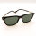 Davidoff DAPS110-03 Unisex Sunglasses, Square Tortoiseshell Gold Frame, Green Lenses, 56mm Lens Width