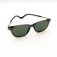 Davidoff DAPS111-02 mens sunglasses, square grey-gold frame, green lenses, 54 mm lens width, 17 mm bridge width, 145 mm temple length