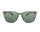 Davidoff DAPS111-02 mens sunglasses, square grey-gold frame, green lenses, 54 mm lens width, 17 mm bridge width, 145 mm temple length