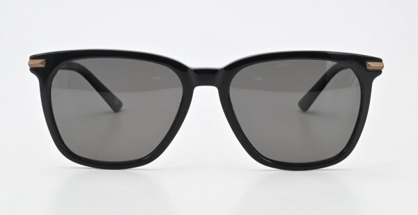 Davidoff DAPS111-01 Herren-Sonnenbrille, quadratisches schwarz-bronzenes Gestell, graue Gläser, 54mm Glasbreite, 17mm Stegbreite, 145mm Bügellänge