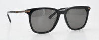 Davidoff DAPS111-01 Herren-Sonnenbrille, quadratisches schwarz-bronzenes Gestell, graue Gläser, 54mm Glasbreite, 17mm Stegbreite, 145mm Bügellänge