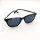 Davidoff DAPS111-03 Herren-Sonnenbrille, quadratisches blau-schwarzes Schildpattgestell, 54mm Glasbreite, blau-graue Gläser