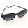 Davidoff DAPS105-03 Herren-Sonnenbrille, quadratisches grau-silbernes Gestell, 55 mm Glasbreite, grau verlaufende Gläser