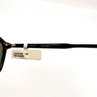 Davidoff DAPS105-02 Unisex Sonnenbrille, quadratisches Schildpatt-Gold Gestell, grüne Gläser, 55mm Glasbreite, 17mm Stegbreite, 145mm Bügellänge