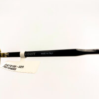Davidoff DATS108-02R Herren-Sonnenbrille, Pilot Double Bridge, Gold-Schwarzer Rahmen, grüne Gläser, 59mm Glasbreite, 14mm Steg, 145mm Bügel