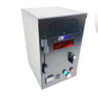 UV curing oven 365 nm, 250 mW/cm², digital control, 246x282x410 mm, 14 kg, UV LED chamber, AC 100–305 V, 2.5 A