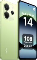 Xiaomi Redmi Note 14 4G Smartphone, 6,67" AMOLED, 8GB/256GB, 120Hz, 108MP Kamera, 5500mAh, USB-C, Dual SIM, NFC, Lime Green
