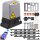 VEVOR sliding gate opener 1800 kg, 7 m, 1 HP/750 W, electric gate drive, 4 remote controls, app control, complete set for sliding gates