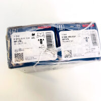 Bosch BP376 front brake pads, 17.2 mm, 2x4 pieces, ECE-R90, copper-free, low-dust, low-noise, incl. accessories