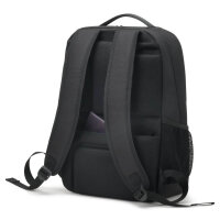 DICOTA Plus Eco BASE Laptop-Rucksack 13–15,6 Zoll, schwarz, nachhaltiges Material, gepolstertes Notebookfach, leicht, wasserabweisend