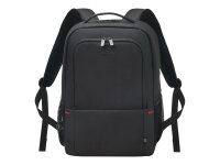 DICOTA Plus Eco BASE Laptop-Rucksack 13–15,6 Zoll, schwarz, nachhaltiges Material, gepolstertes Notebookfach, leicht, wasserabweisend