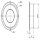 VISATON BSX 130 Wp, Body Transducer, 4 Ohm, 50 W, Speaker System, Black