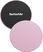 BetterMe Pilates Sliders, Set of 2, Double-Sided,...