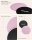 BetterMe Pilates Sliders, 2er Set, doppelseitig, Trainings-Gleiter für Core-, Bauch- & Ganzkörpertraining, rutschfest, pink