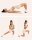 BetterMe Pilates Sliders, 2er Set, doppelseitig, Trainings-Gleiter für Core-, Bauch- & Ganzkörpertraining, rutschfest, pink