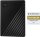 WD My Passport 2TB externe HDD, 2,5", USB 3.0, Passwortschutz, Backup-Software, Schwarz, WDBYVG0020BBK-WESN