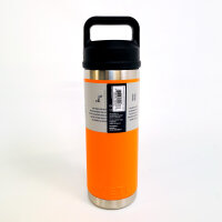 YETI 532 ml Trinkflasche, Edelstahl, Modell 533-2088, orange, doppelwandig, BPA-frei, auslaufsicher, spülmaschinenfest, für Alltag, Camping, Reisen