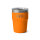 YETI Rambler 473 ml mug, King Crab Orange, stainless steel, stackable, MagSlider lid, dishwasher safe