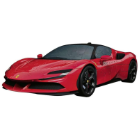 Ravensburger 12008041, 3D Puzzle Ferrari SF90 Stradale, 108 Teile, Modellauto, 25,1x12,8cm, Level 5, ab 8 Jahren