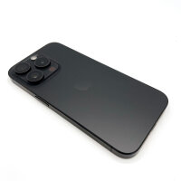Apple iPhone 15 Pro 256GB, Modell MTV13ZD/A, Schwarz Titan, 88% Akku, mit Originalverpackung und Ladekabel