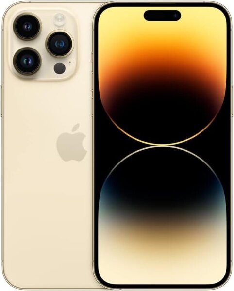 Apple iPhone 14 Pro Max, 256 GB, Gold, Modell A2894, 87% Akku, mit Originalverpackung