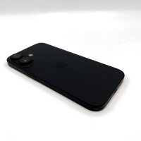 Apple iPhone 16, 128 GB, Model A3287, 5G, Black, like new, incl. box & cable, Apple warranty until 29.04.2027