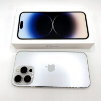 Apple iPhone 14 Pro Max, 256GB, Silver, Model MQ9V3ZD/A, A2894, 84% battery, with original packaging